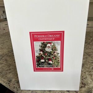 Possible Dreams Clothtique Santa